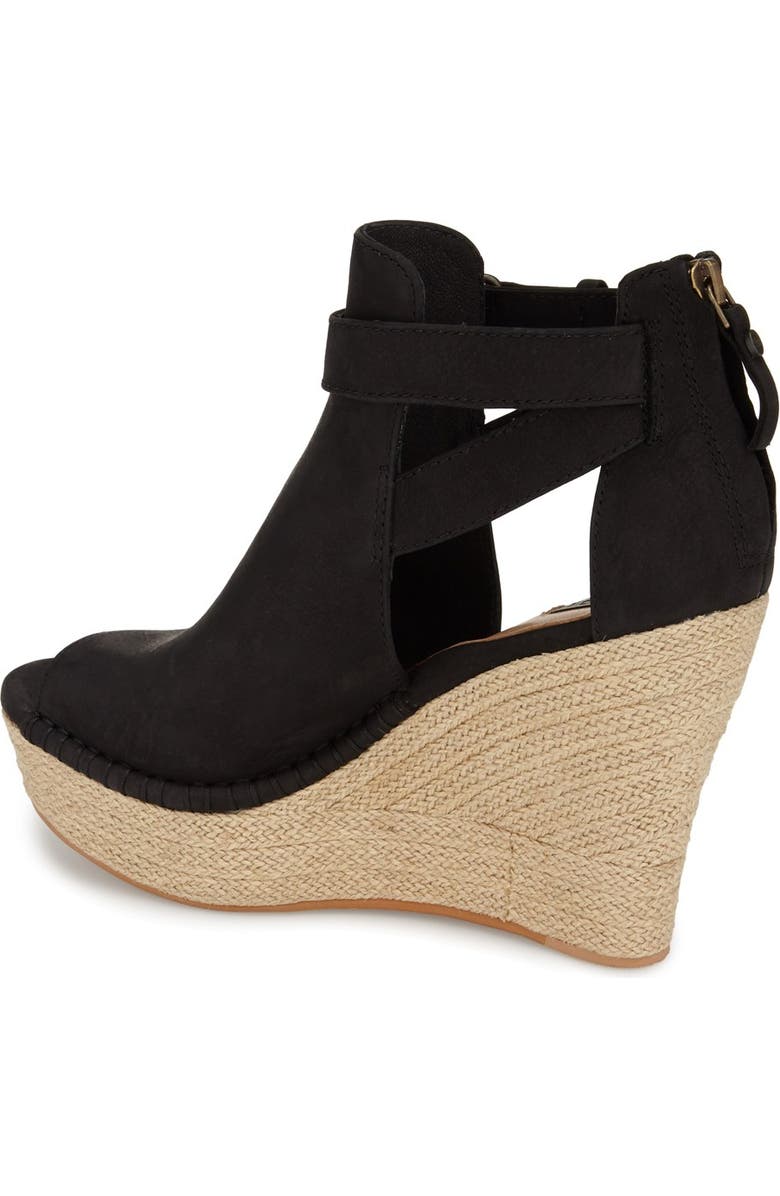 UGG<sup>®</sup> 'Jolina' Open-Toe Wedge, Alternate, color,