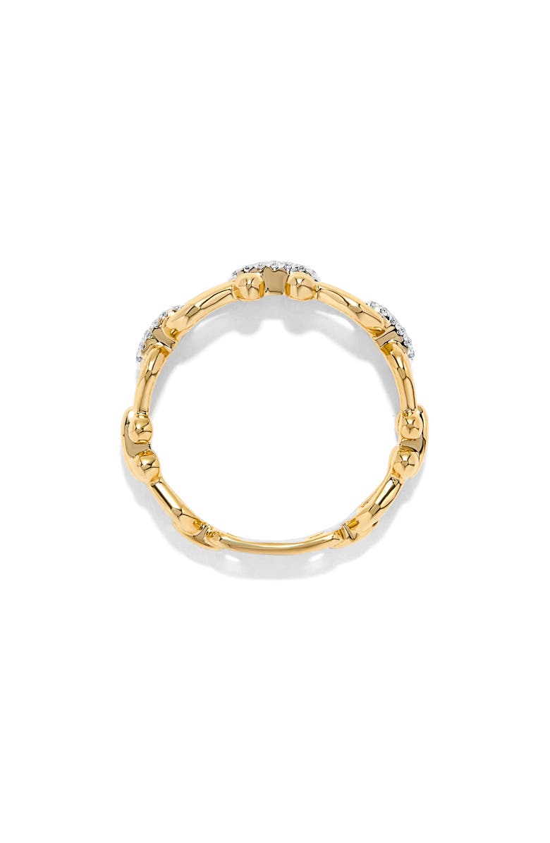 H.J. Namdar 14K Yellow Gold Diamond Rope Band Ring - 0.59ct., Alternate, color, 