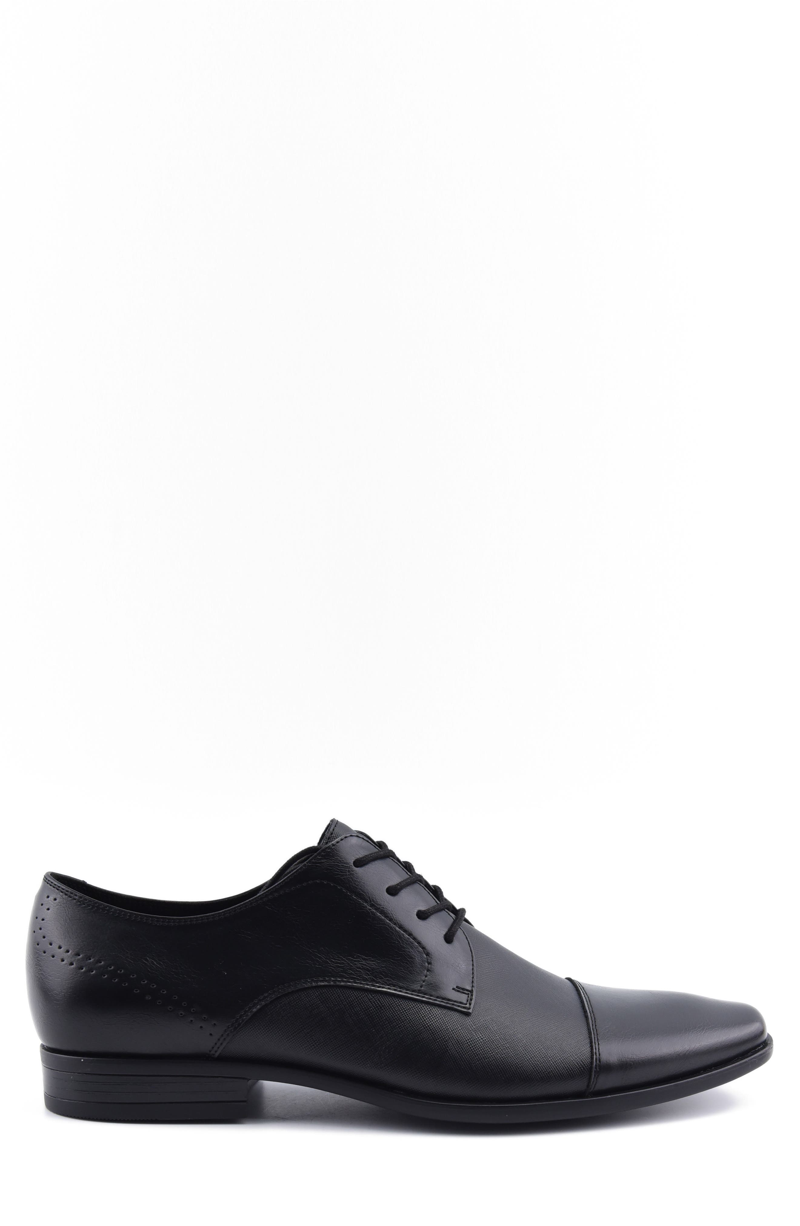 ALDO Marcel Cap Toe Derby, Alternate, color, Black