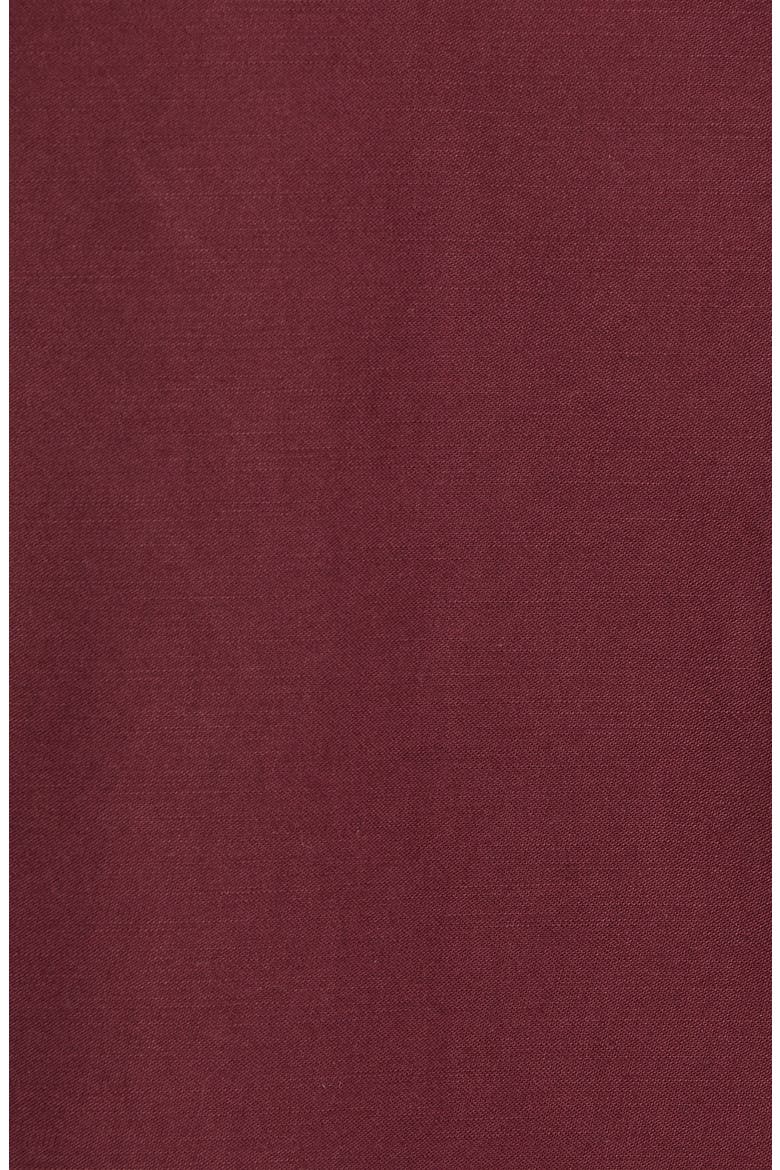Four-Pocket Slim Fit Military Jacket, Alternate, color, BURGUNDY