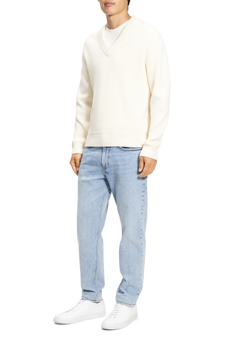 Heavy Wool Sweater, Alternate, color, WINTER WHITE
