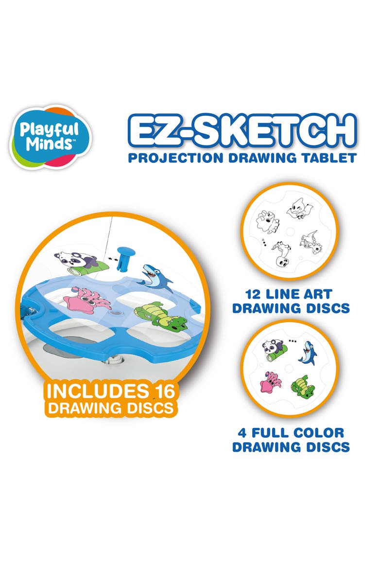 Ez Sketch Projector Drawing Tablet Trace and Color, Alternate, color, Multicolored