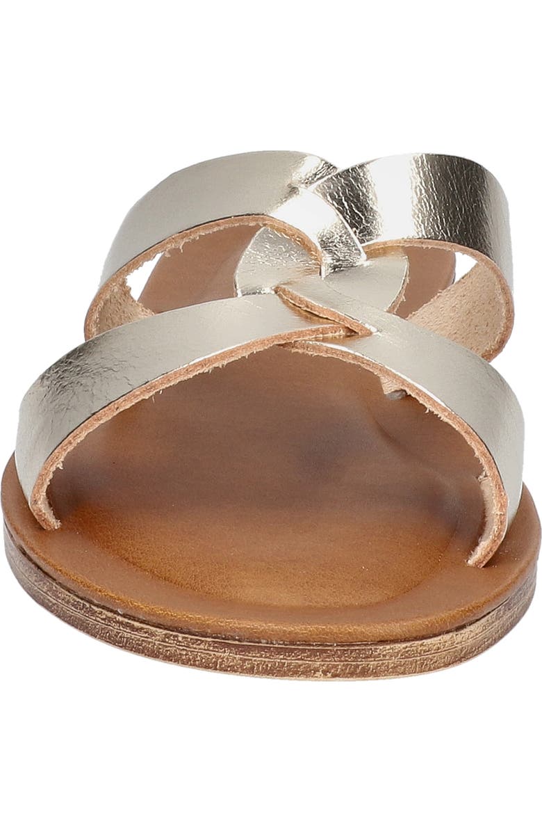 Bella Vita Slide Sandal, Alternate, color, Champagne