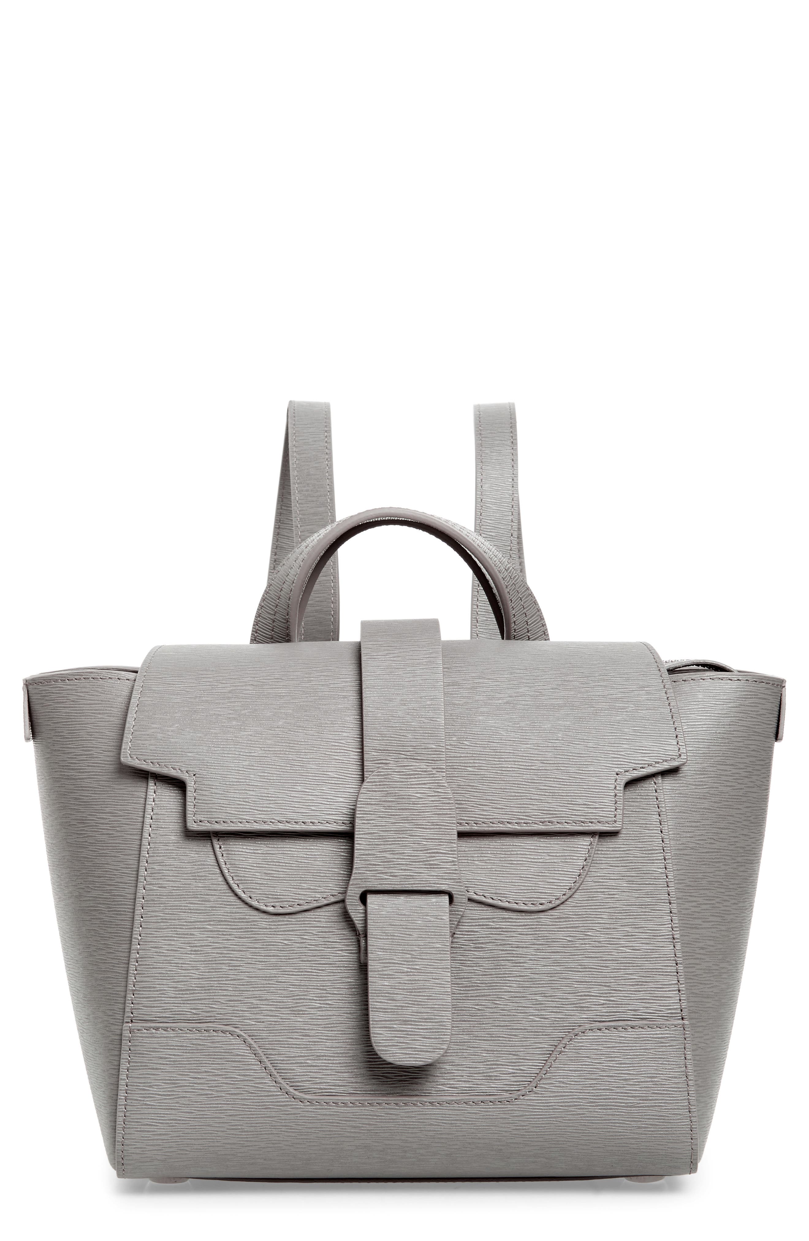 SENREVE Mini Maestra Leather Satchel, Main, color, 