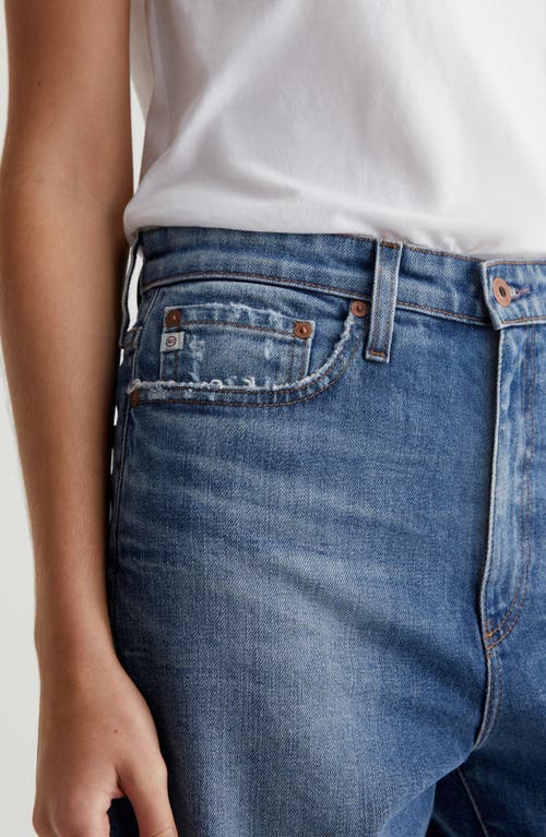 AG AG RIAN HIGH WAIST STRAIGHT LEG JEANS