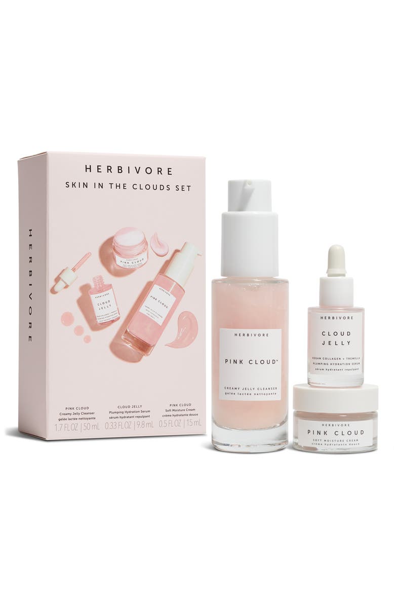 Herbivore Botanicals Skin in the Cloud Skin Care Set USD $41 Value, Alternate, color,