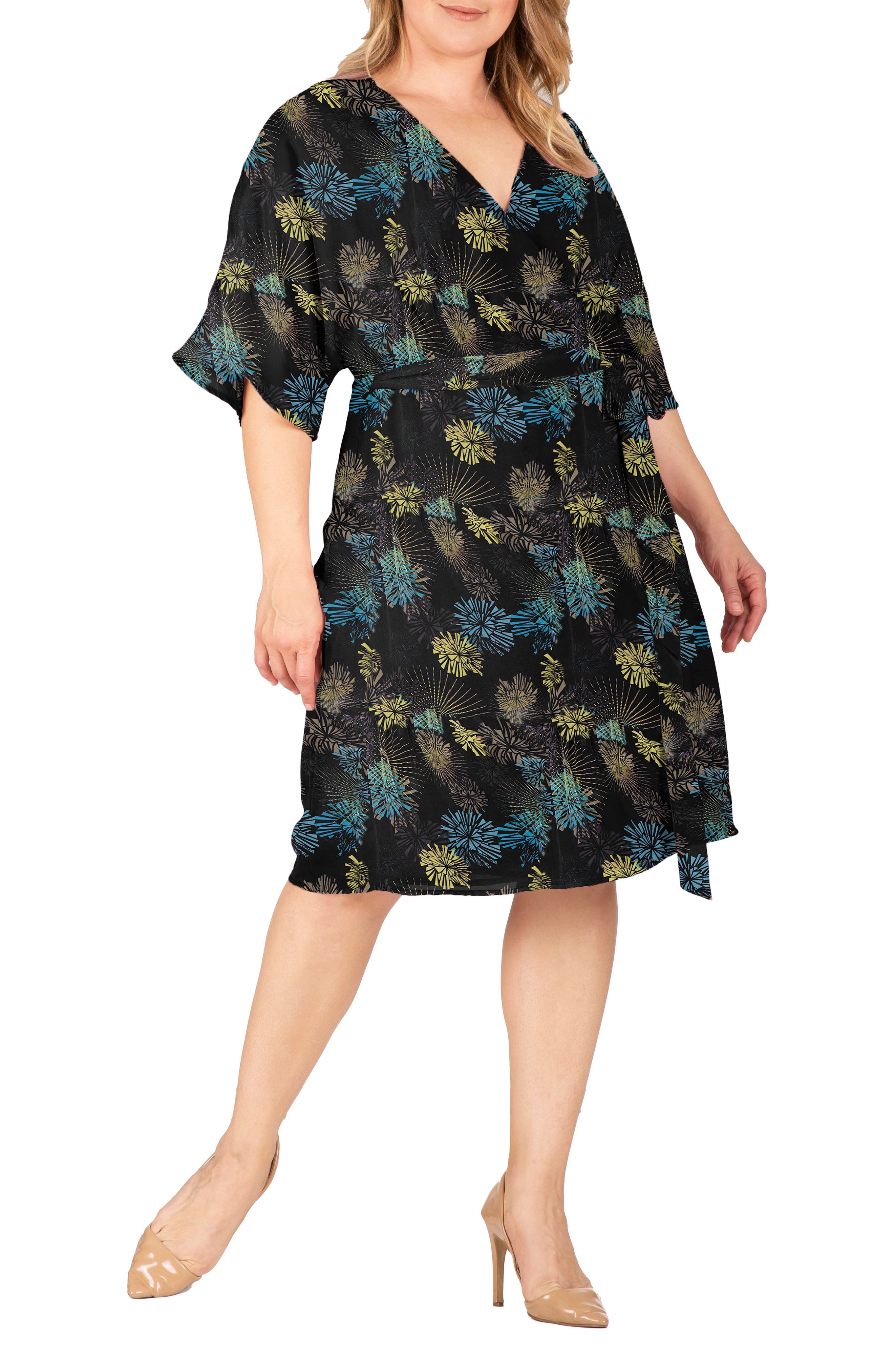 Candice Georgette Wrap Dress - image 3