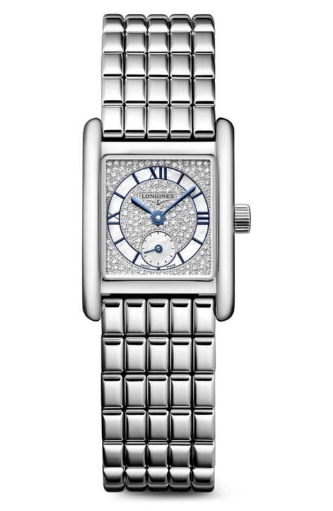 Mini DolceVita Diamond Bracelet Watch, 21.5mm x 29mm