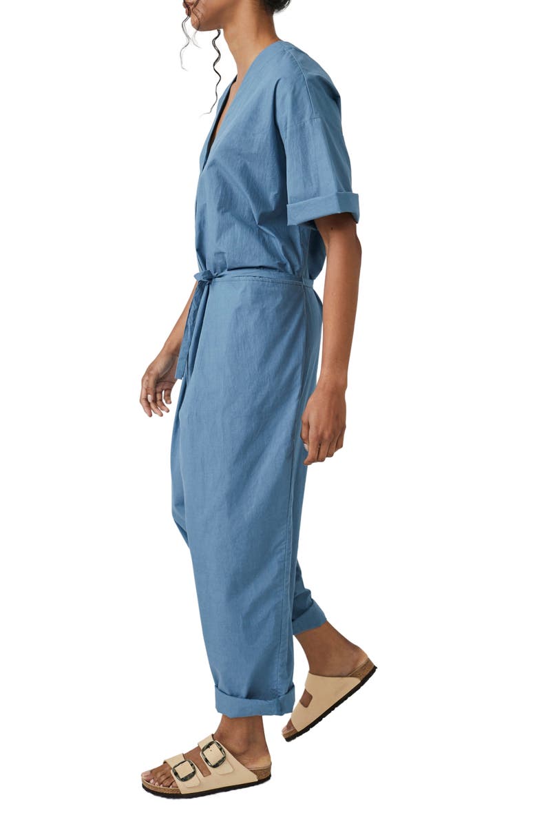 Free People free-est Feels So Right Cotton Jumpsuit, Alternate, color, 