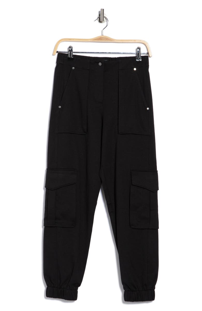 AllSaints Freda Cargo Joggers, Alternate, color, Black