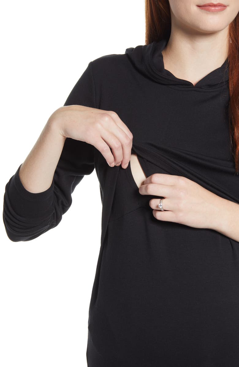 Angel Maternity Maternity/Nursing Hoodie, Alternate, color,