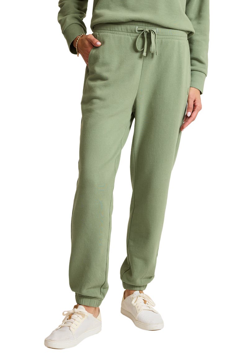 Marina Del Mar Cotton Joggers, Main, color, DUSTY SAGE