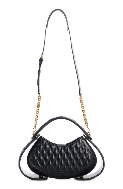 BALMAIN BALMAIN MEDIUM JOLIE MADAME QUILTED LEATHER TOP HANDLE BAG 