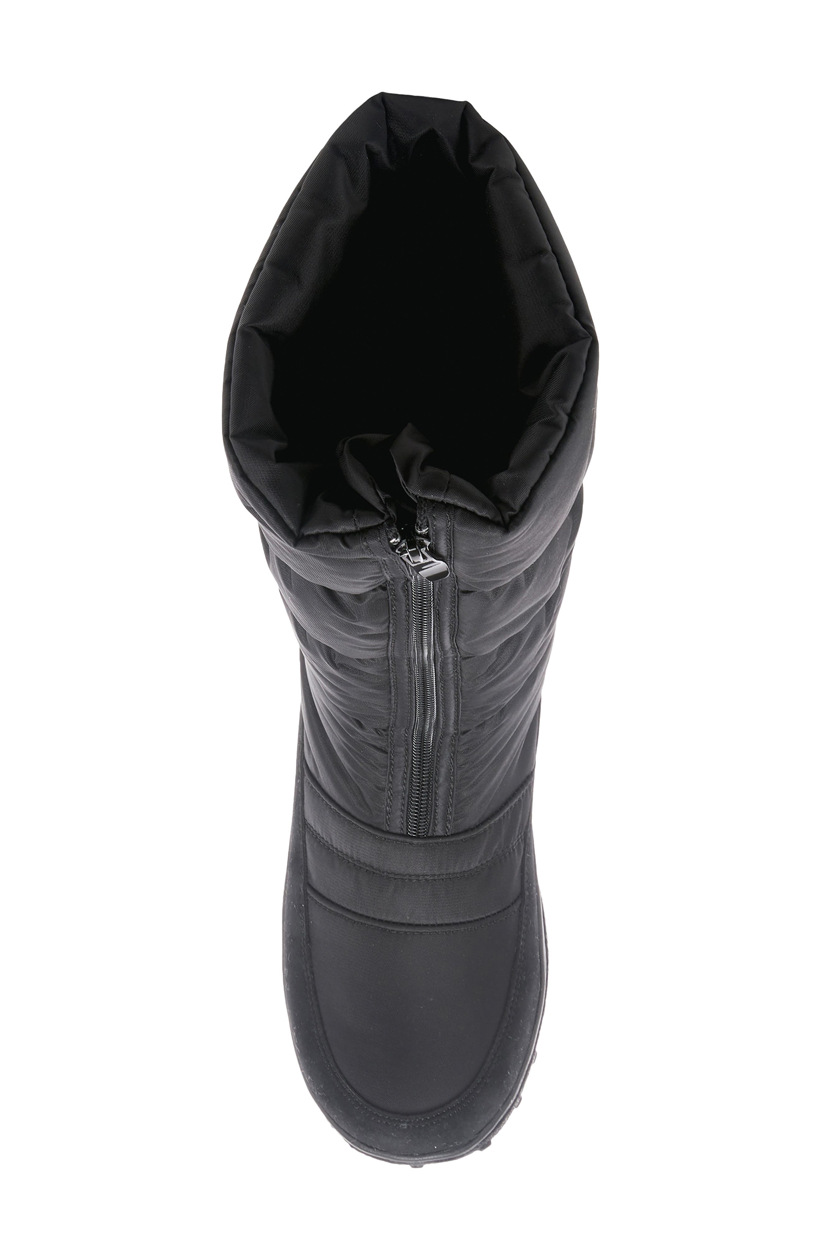 Flexus by Spring Step Asheville Waterproof Faux Shearling Lined Quilted Boot, Alternate, color, 