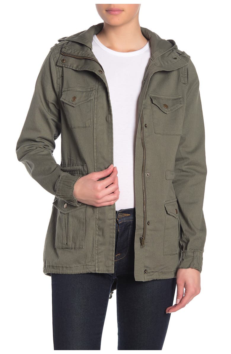 Tinsel High/Low Utility Jacket, Main, color,