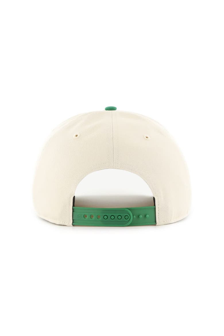 Men's '47  Natural Boston Celtics Fast Break Chase Hitch Adjustable Hat, Alternate, color, Natural
