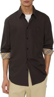 Burberry Regular Fit Cotton Poplin Shirt