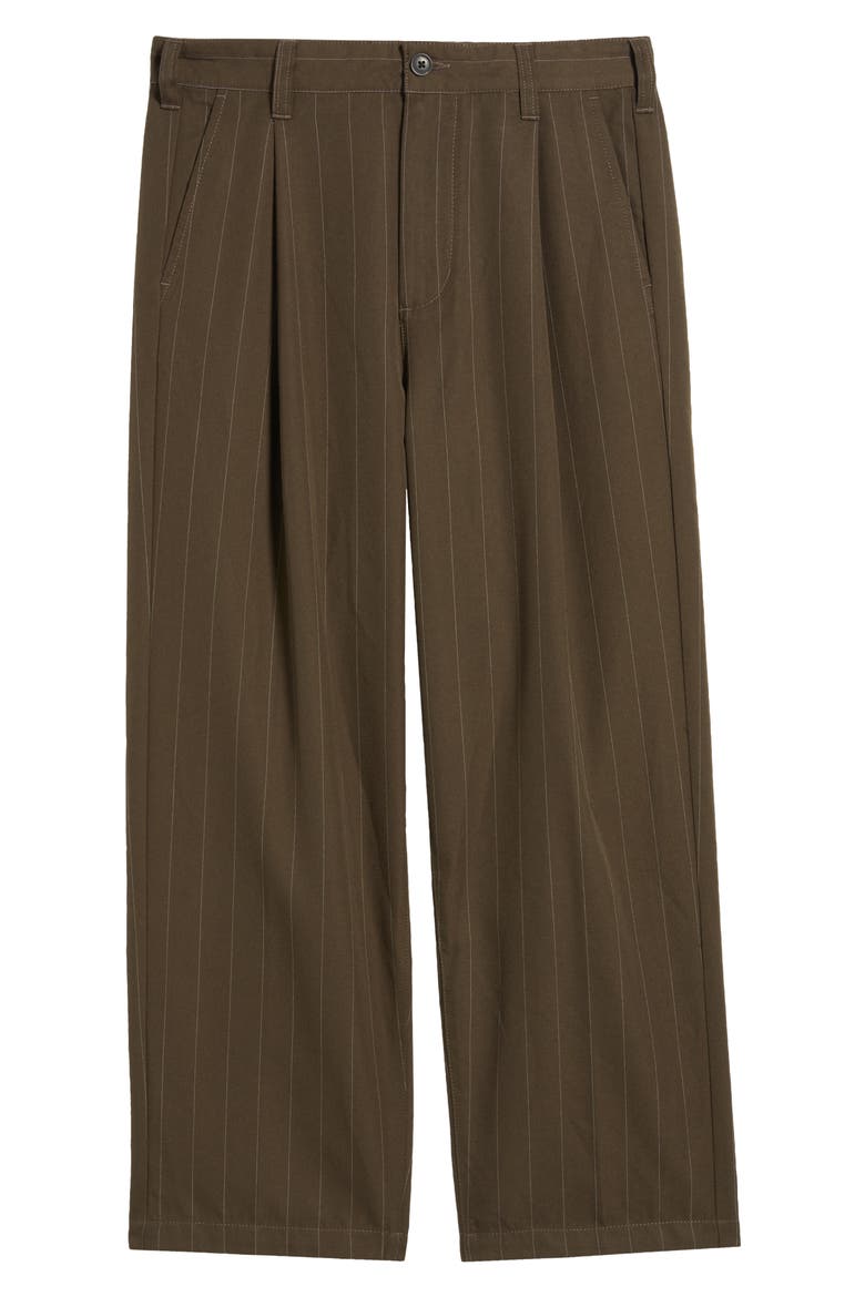 Obey Dean Pleated Stripe Pants (Men) | Nordstrom