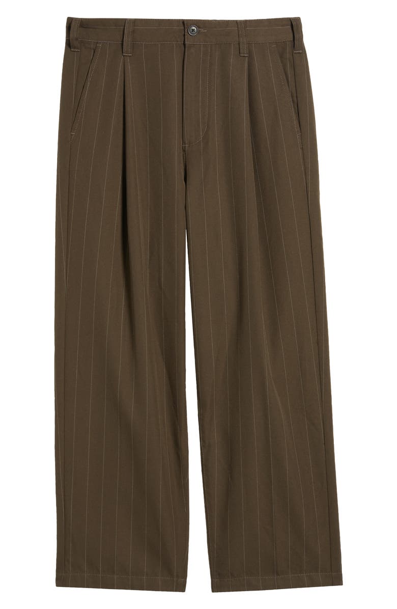 Obey Dean Pleated Stripe Pants, Alternate, color, Wren Multi