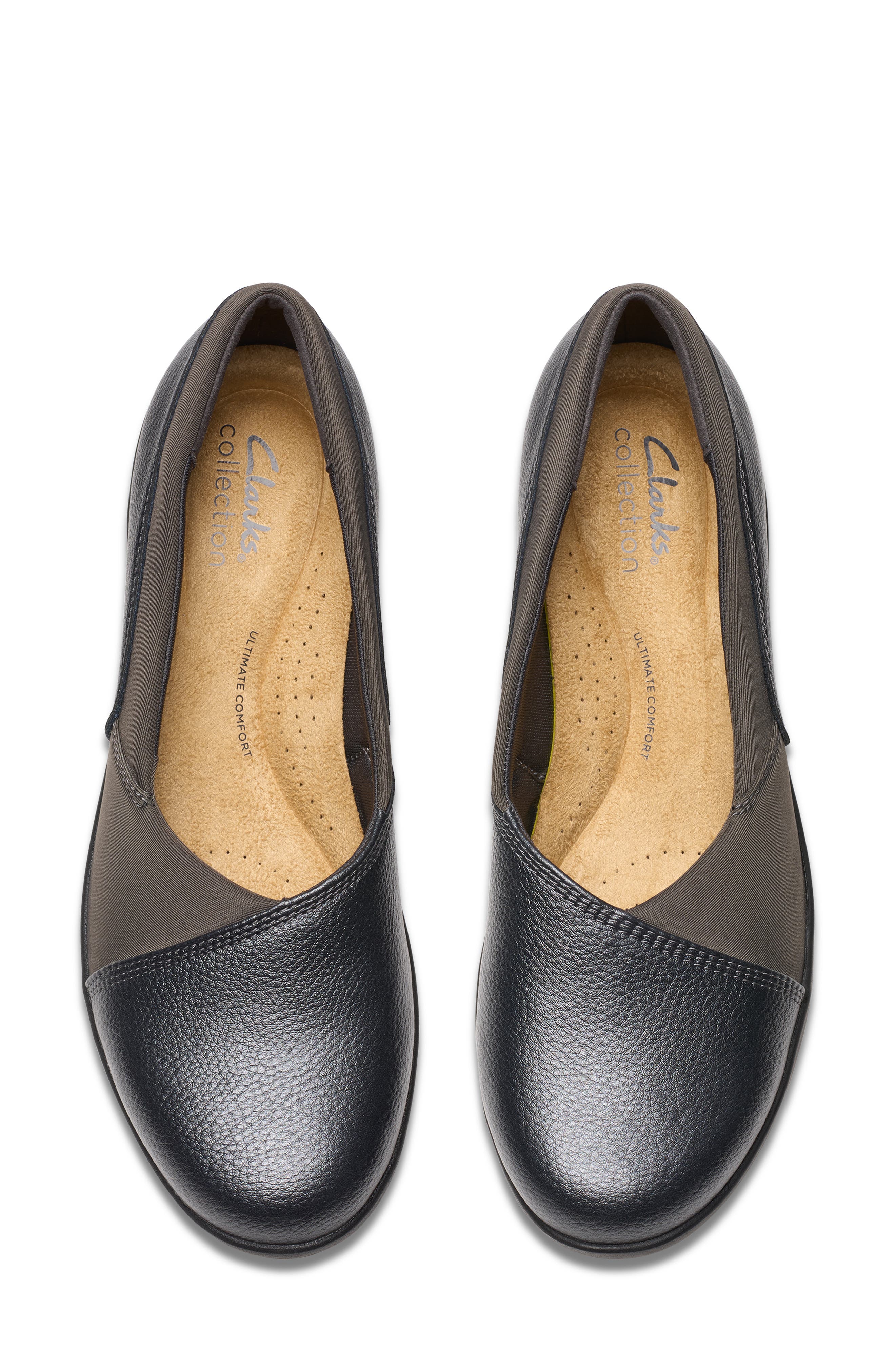 Clarks<sup>®</sup> Suttyn Walk Loafer, Alternate, color, Dark Pewter Met
