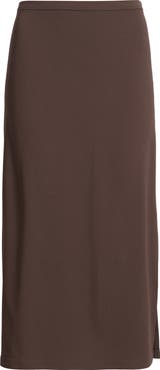 Nordstrom Crepe Midi Pencil Skirt
