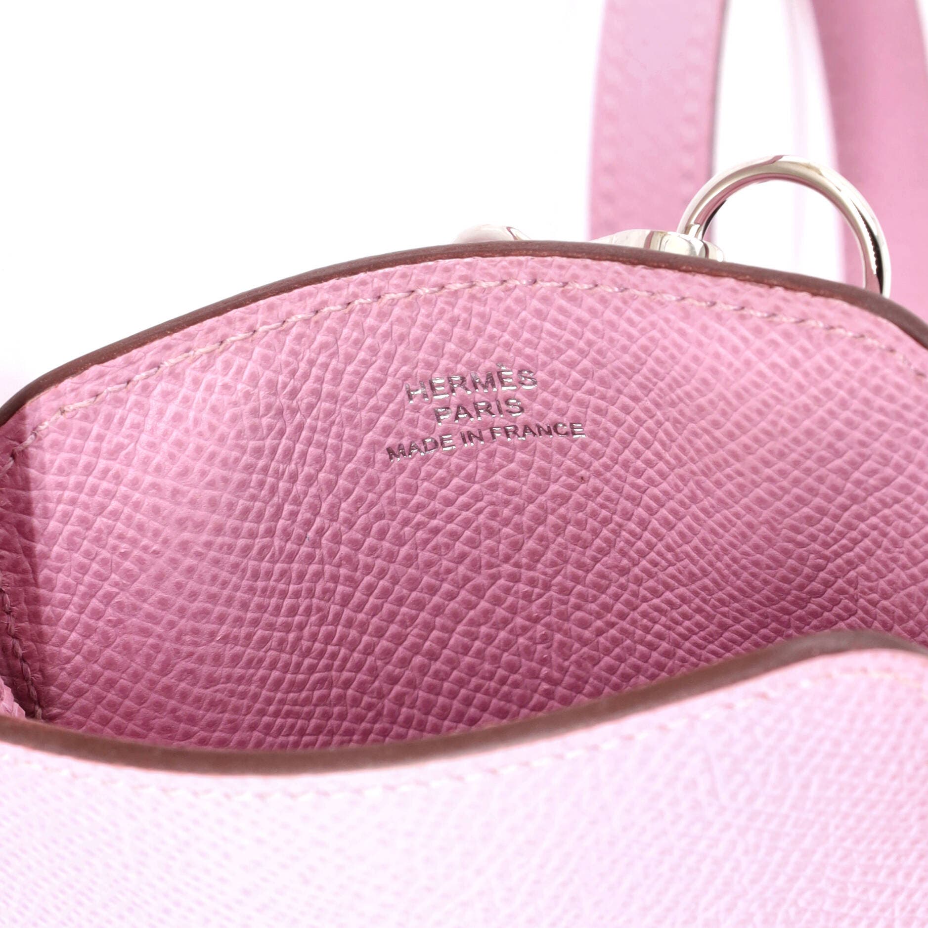 Pre-Owned Hermes Hermesway Phone Case Crossbody Bag Epsom, Alternate, color, Mauve Sylvestre