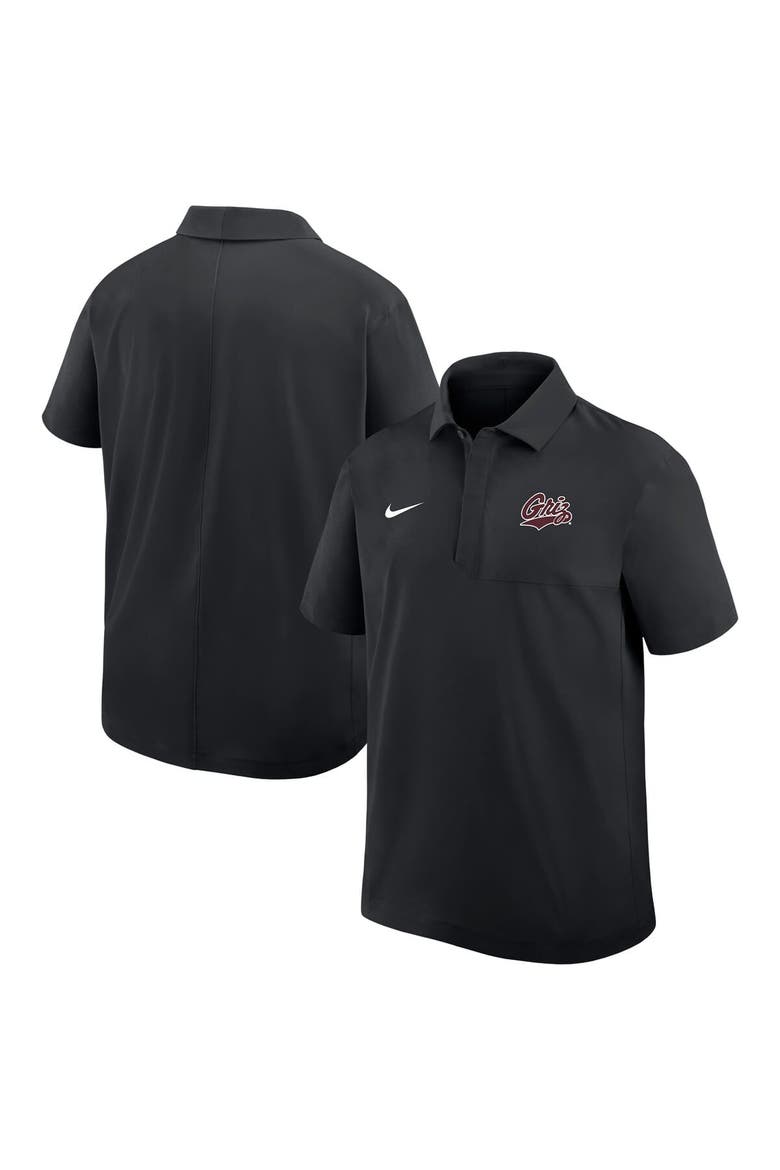 Men's Nike Black Montana Grizzlies 2025 Sideline Dri-FIT Polo, Main, color, Black