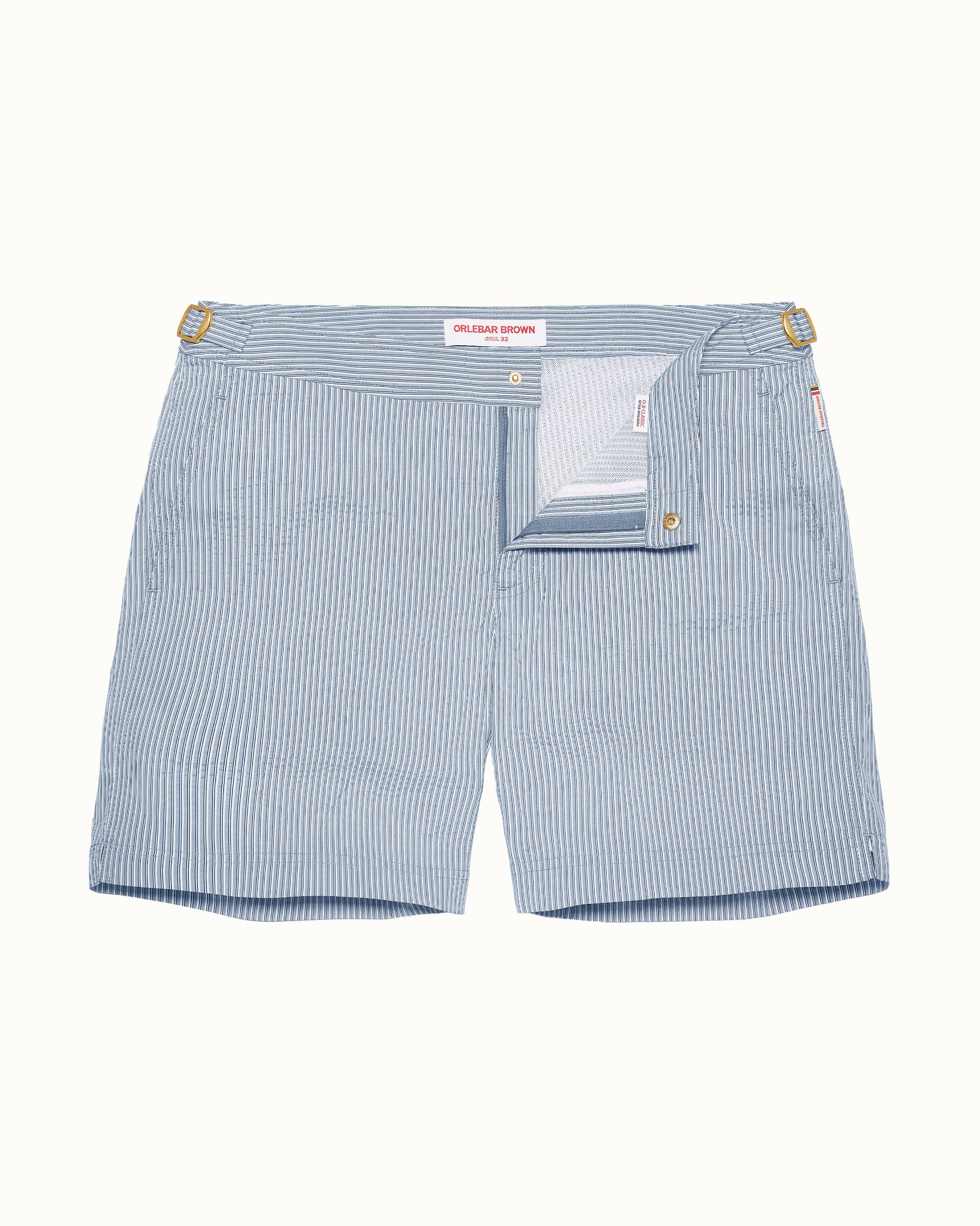 Orlebar Brown Bulldog Tailored-fit Swim Shorts In Wave Blue