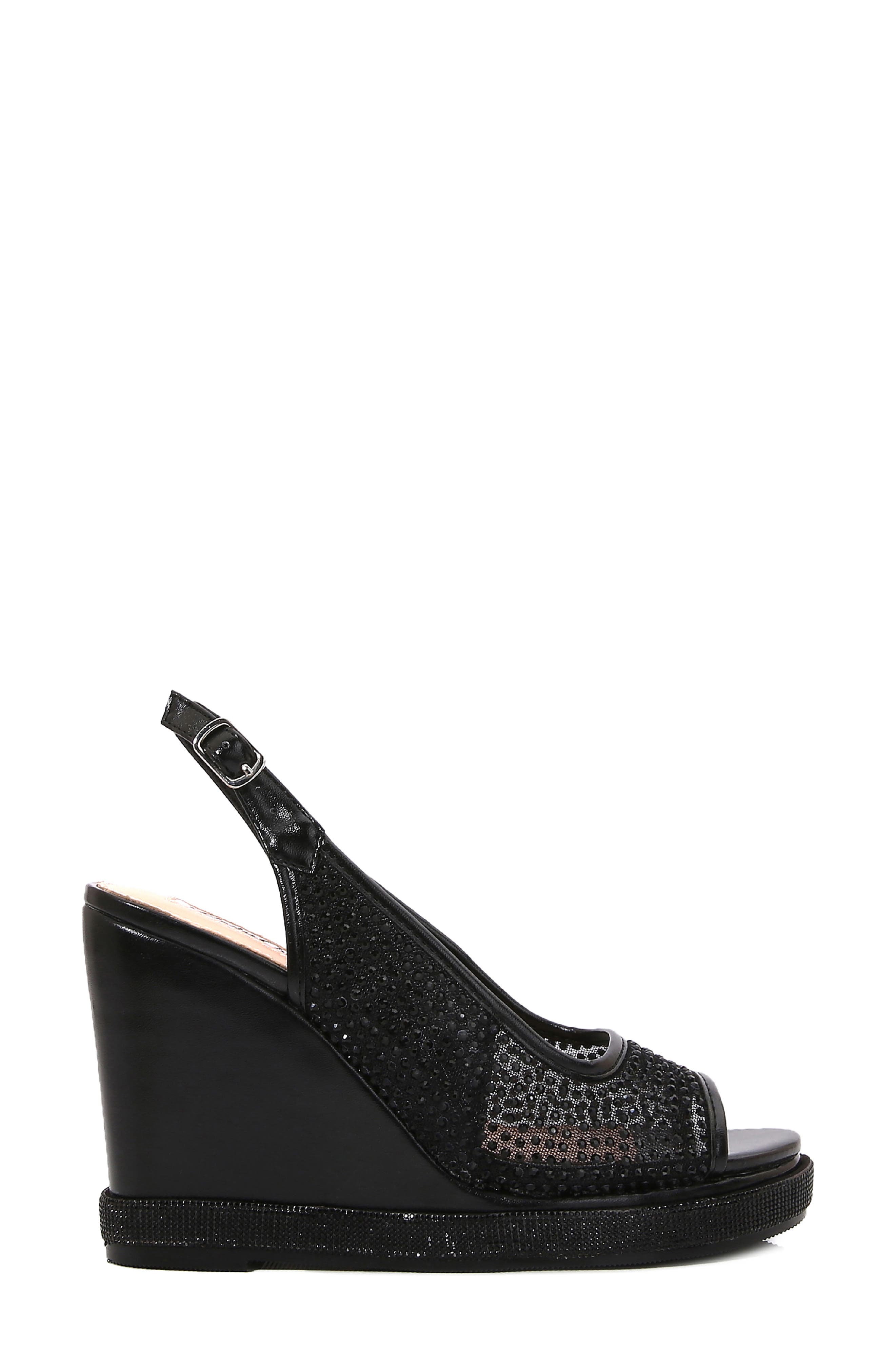 LADY COUTURE Belair Slingback Wedge Sandal, Alternate, color, 