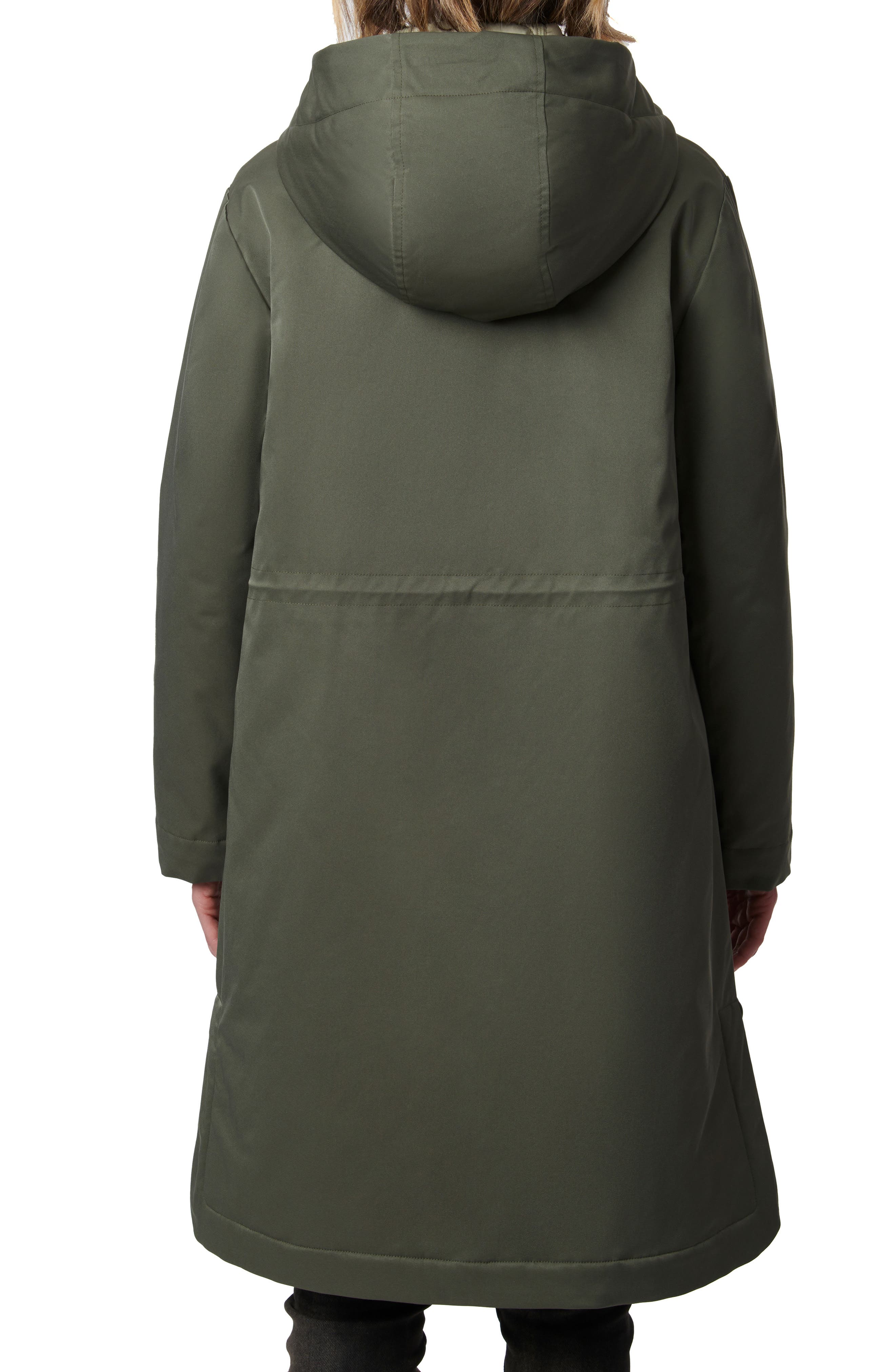 Hooded Raincoat with Removable Hooded Bib - image 2