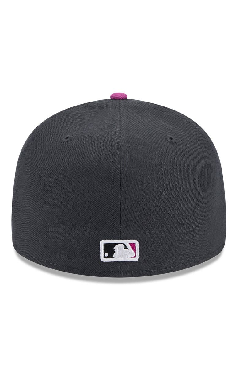 New Era Men's New Era Graphite New York Mets 2024 City Connect Low Profile 59FIFTY Fitted Hat, Alternate, color, 