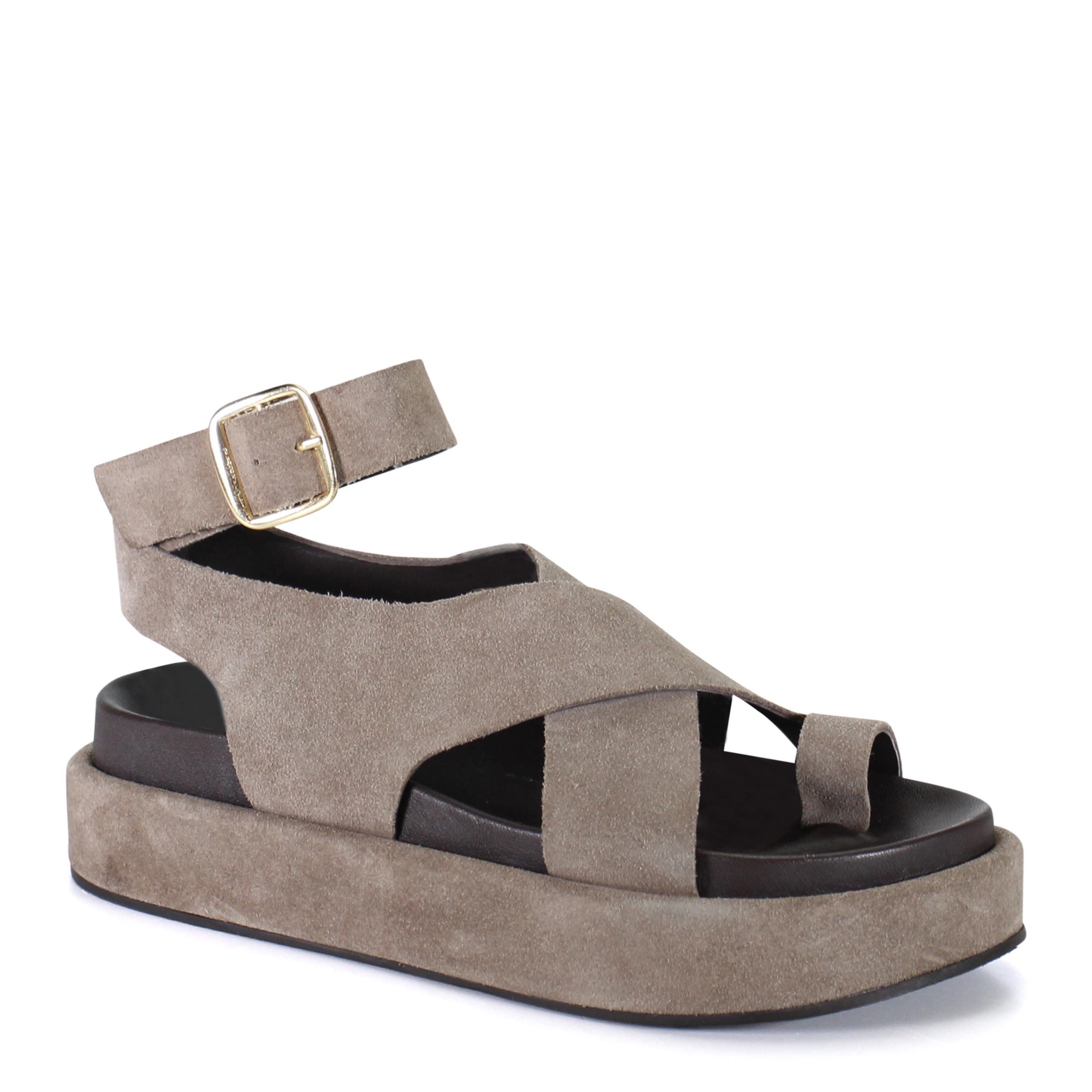DibaTrue SUGAR FIX Platform Sandal, Main, color, Taupe