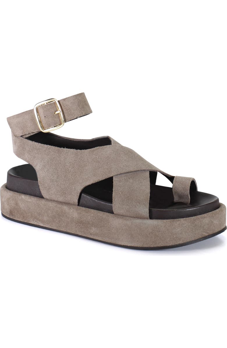 DibaTrue SUGAR FIX Platform Sandal, Main, color, Taupe