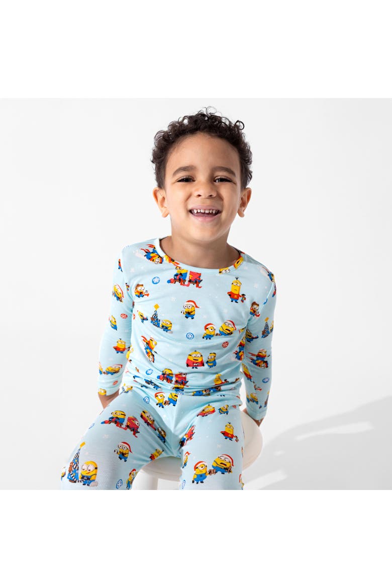 Kids' Merry Minions Holiday Set of 2 Piece Pajamas, Alternate, color, Merry Minions Holiday