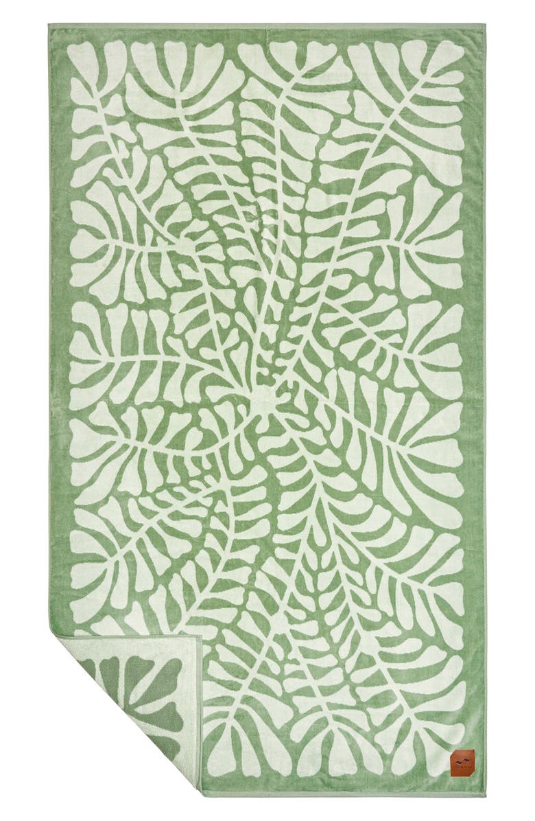 Slowtide Hapa Oversize Cotton Beach Towel, Main, color,