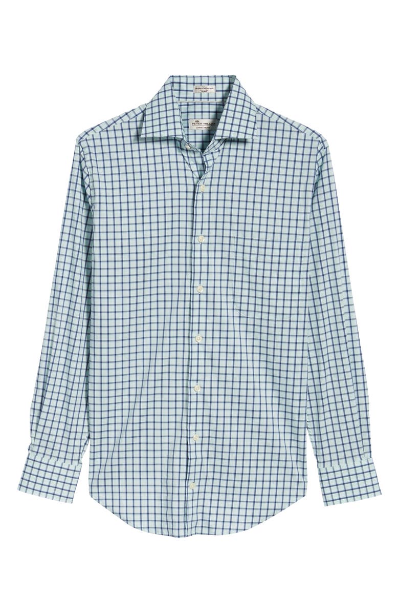Peter Millar Crown Comfort Check Sport Shirt, Alternate, color, 