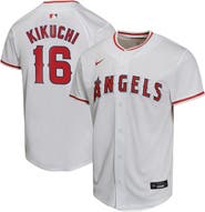 Nike Youth Nike Yusei Kikuchi White Los Angeles Angels Home Game Player Jersey