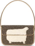 STAUD Tommy Beaded Shoulder Bag