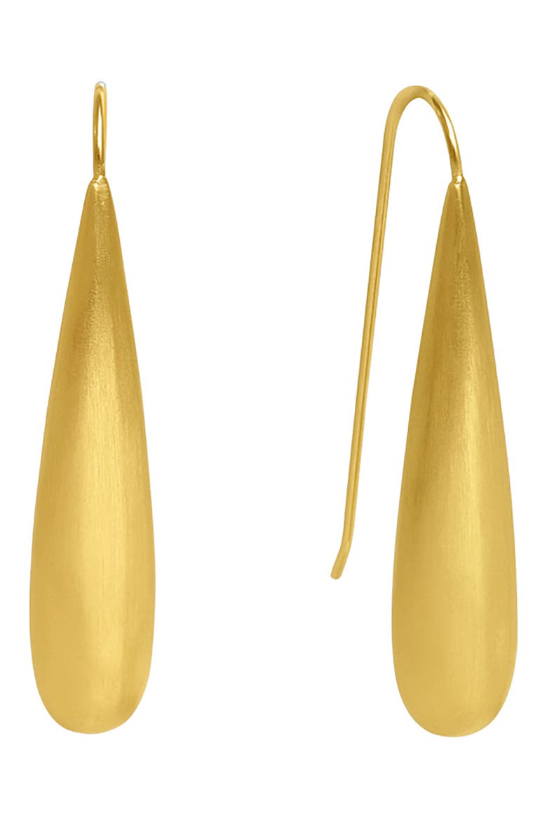 Monaco Drop Earrings, Main, color, GOLD