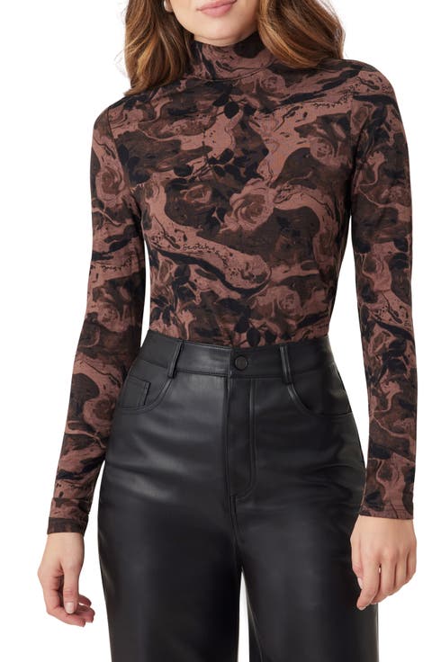 Long Sleeve Mock Neck Top