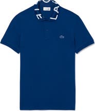 Lacoste Semi Fancy Slim Fit Piqué Knit Polo