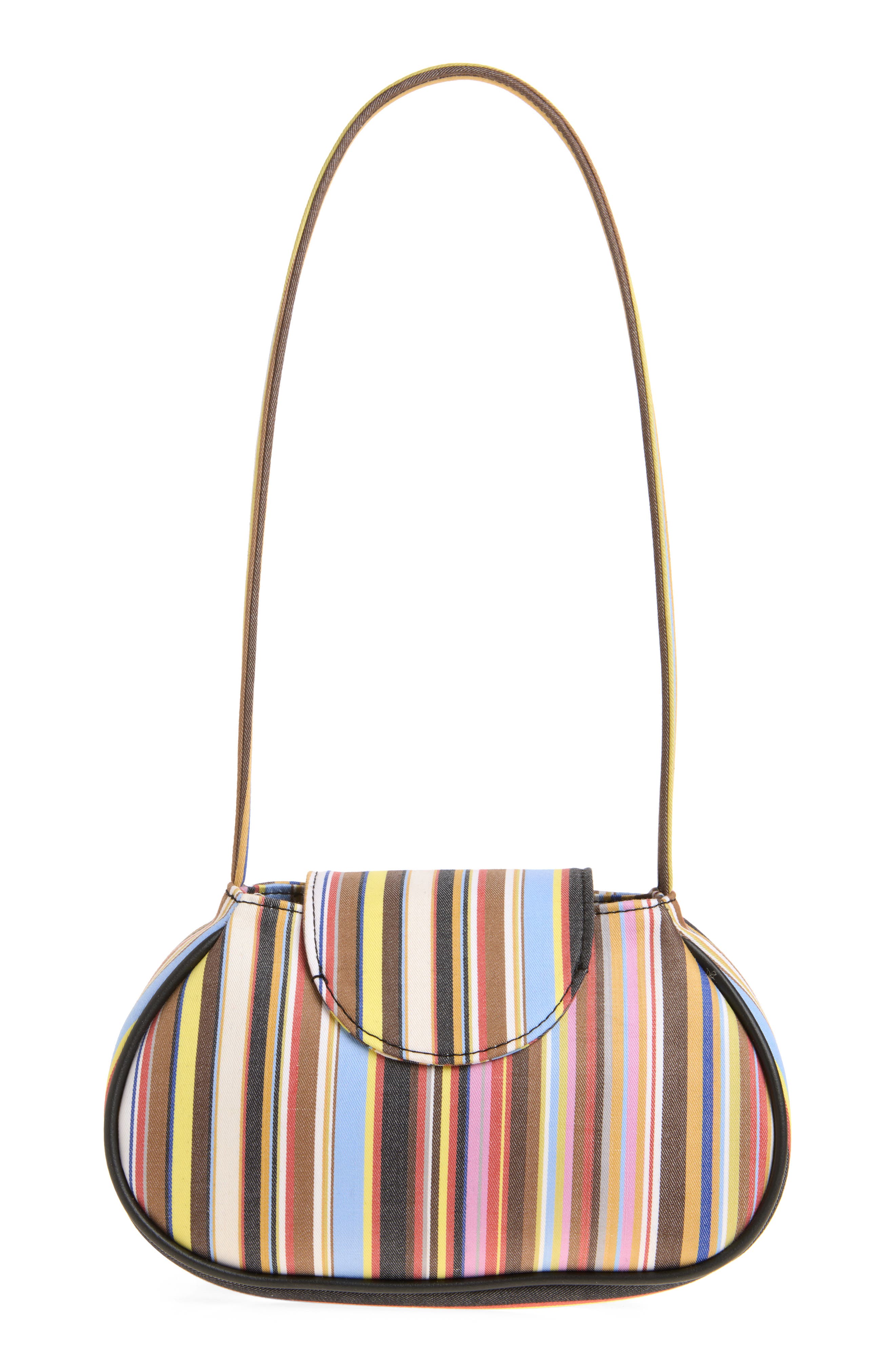 Ineva Stripe Fabric Baguette, Alternate, color, MULTI