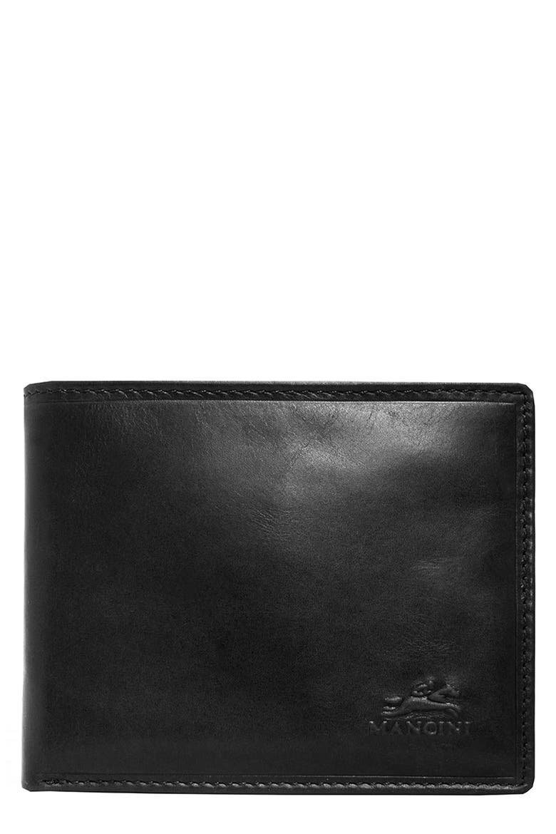 Boulder RFID Billfold Wallet, Main, color, BLACK