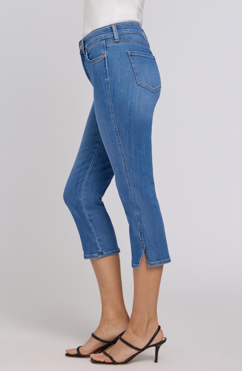 NYDJ Chloe Side Slit Capri Jeans, Alternate, color, 