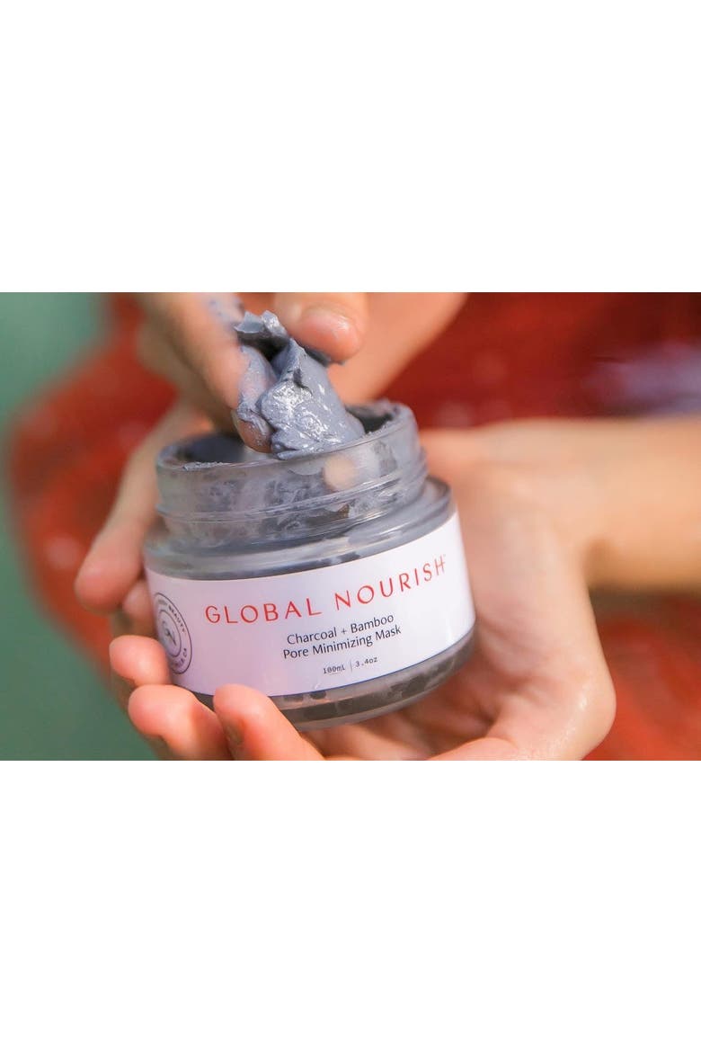 Activated Charcoal Pore Minimizing Mask, Alternate, color, White