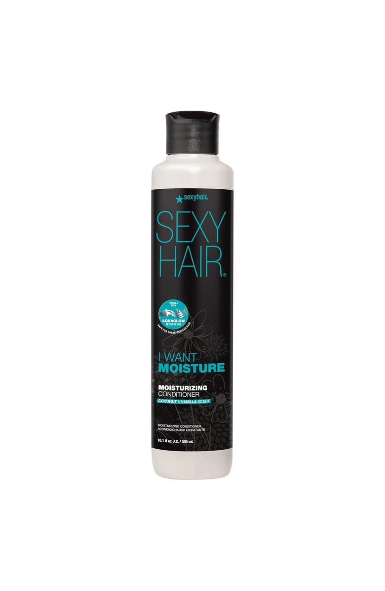 SEXY HAIR I Want Moisture Moisturizing Conditioner 10.1 oz, Main, color, N/A