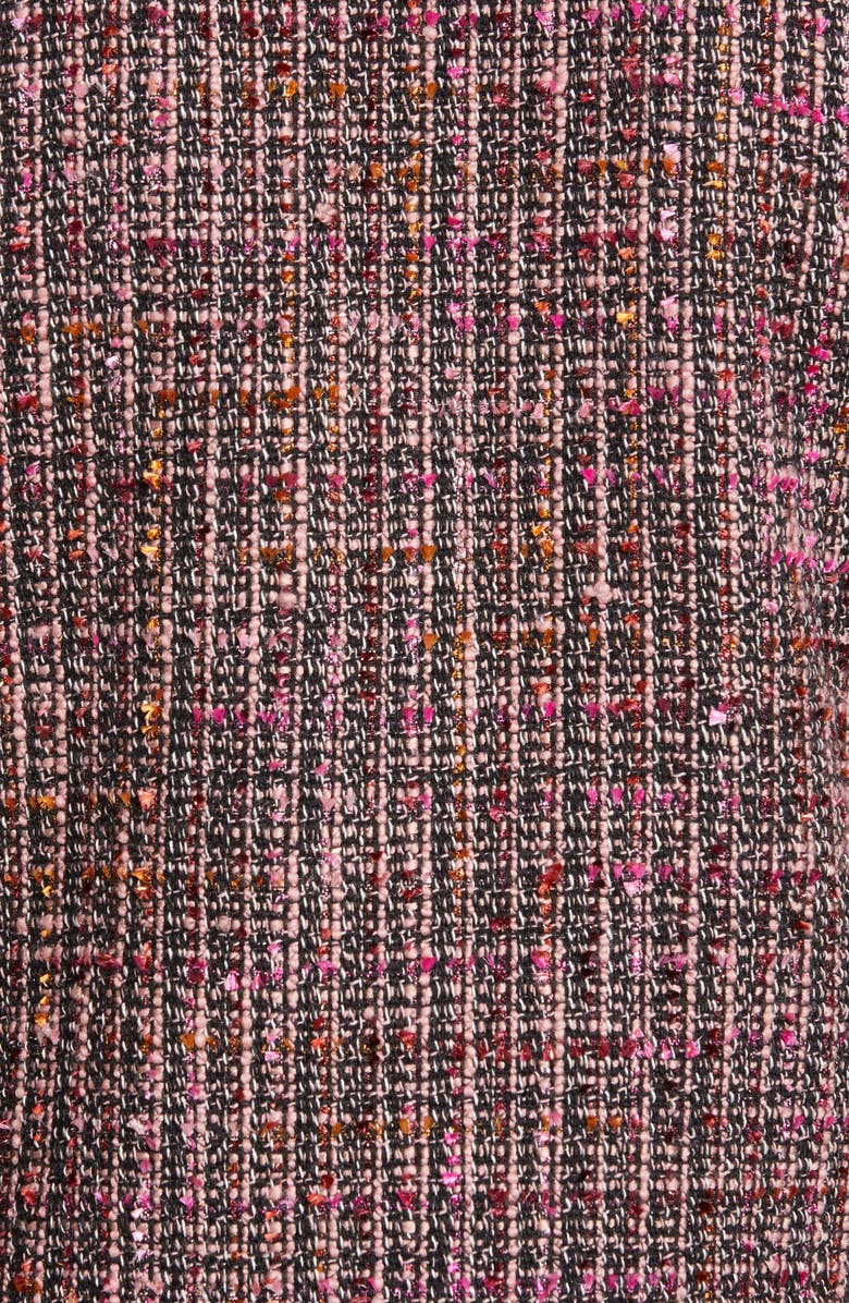 Kate Spade New York puff sleeve tweed jacket, Alternate, color,