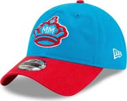 New Era Men's New Era Blue/Red Miami Marlins 2021 City Connect 9TWENTY Adjustable Hat