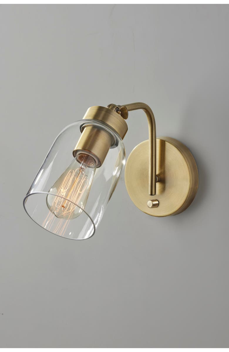 ADESSO LIGHTING Bristol Wall Lamp, Alternate, color,