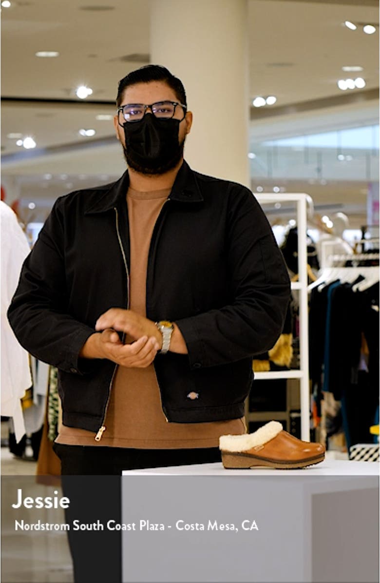 Granada W0W Faux Shearling Clog, sales video thumbnail